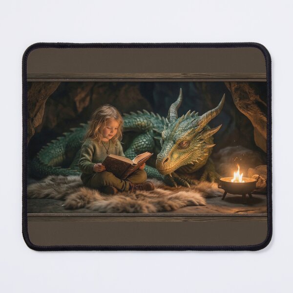 Item preview, Bedtime story for a dragon designed and sold by Ratatosk-AI.