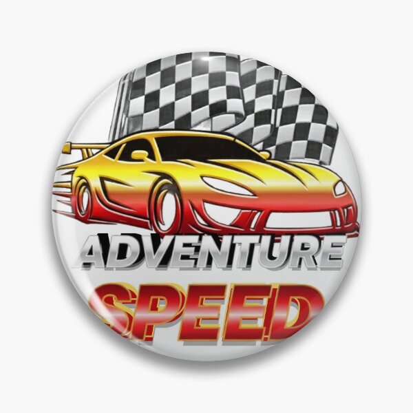 Artikelvorschau, Adventure Speed Metallic-Rennwagen-Logo | Schnelles Renndesign entworfen und verkauft von BeatyinChaos.