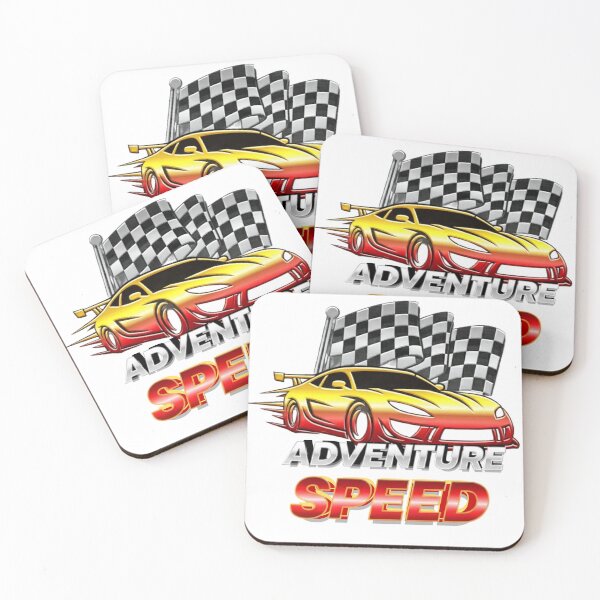 Item preview, Adventure Speed Metallic Race Car Logo | Fast Motion Racing Design designed and sold by BeatyinChaos.