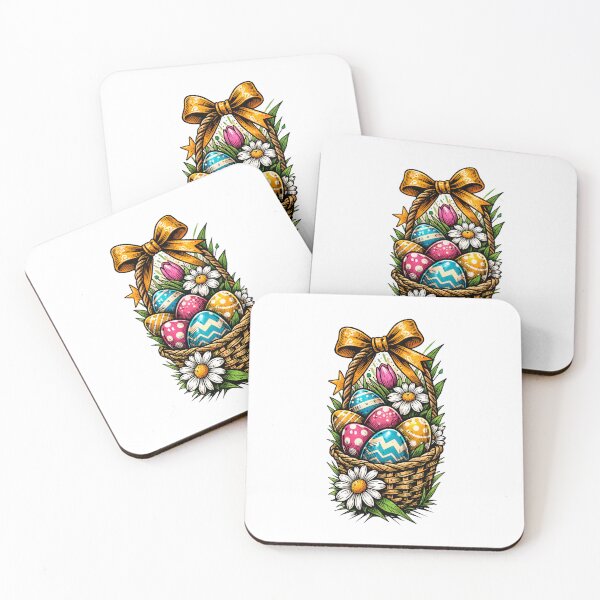 Artikelvorschau, Bunter Osterkorb mit Frühlingsblumen – Frohe Ostern! entworfen und verkauft von Bure-NS.