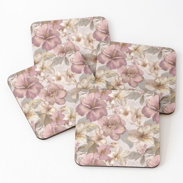 Item preview, Lush Tropical Flower - Flower Floral Print  - Gifts For Him designed and sold by RoyalStarsPatts.