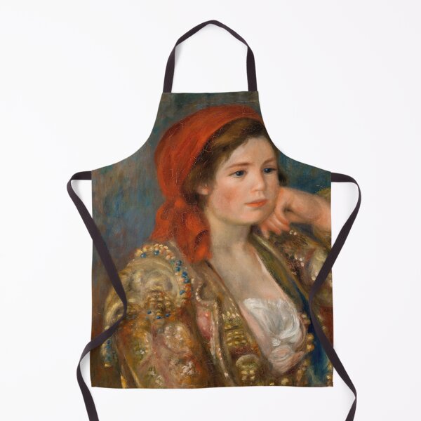 Item preview, Girl in a Spanish Jacket by Pierre-Auguste Renoir: Vintage Impressionist Portrait designed and sold by artofuniverse.