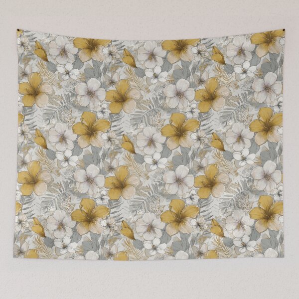 Item preview, Trendy Tropical Floral Texture  - Botanical Garden Pattern  - Christmas Gifts For Her designed and sold by RoyalStarsPatts.