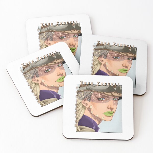 Item preview, Green‑Lipped Goggle‑Hat Rider – Blond Anime Portrait designed and sold by lamiarte.