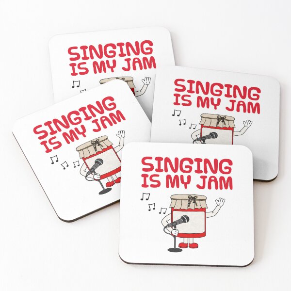 Item preview, Singing Is My Jam, Singer Vocalist Musician Funny designed and sold by doodlerob.