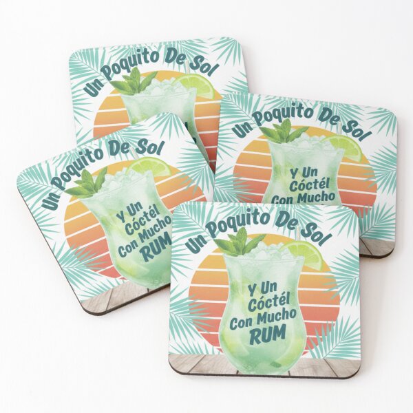 Item preview, Mojito Cocktail – Tropical Rum Drink Summer Vibes designed and sold by BeatyinChaos.