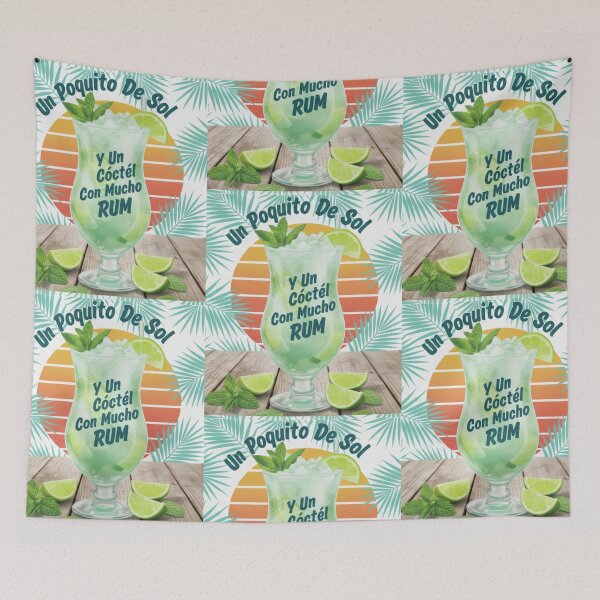 Item preview, Mojito Cocktail – Tropical Rum Drink Summer Vibes designed and sold by BeatyinChaos.
