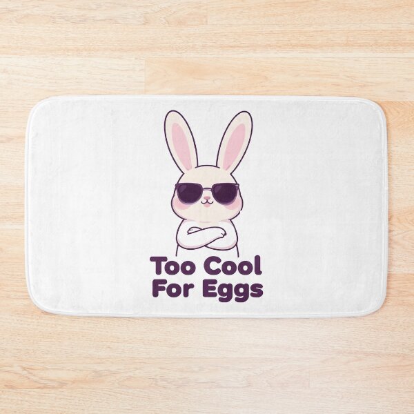 Item preview, funny easter Too Cool For Eggs designed and sold by Uglyandcute.