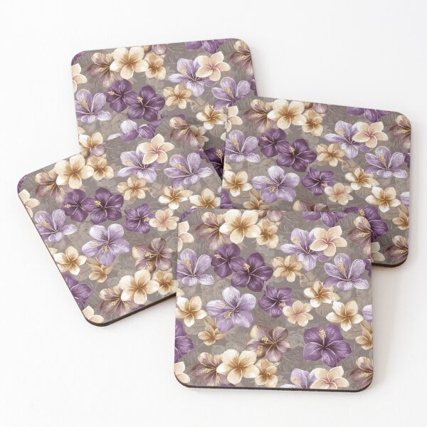 Item preview, Cute Tropical Floral Texture  - Birthday Flower Print  - Christmas Gifts For Husband designed and sold by RoyalStarsPatts.
