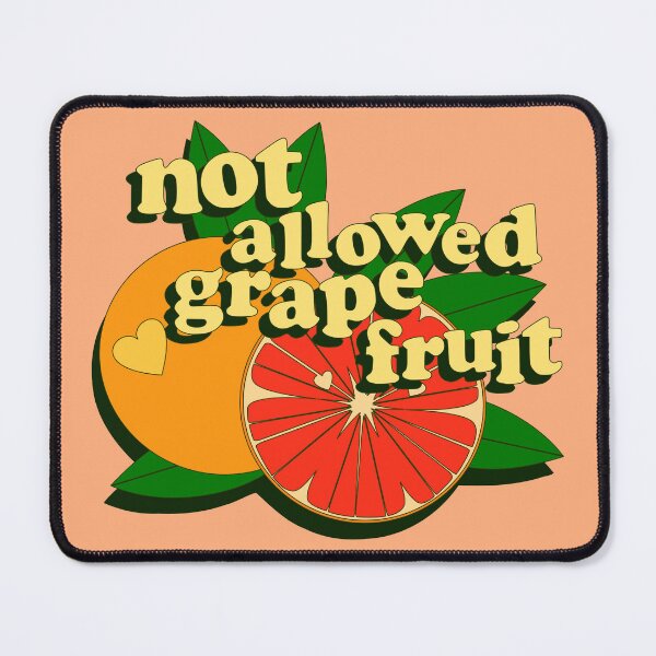 Item preview, not allowed grapefruit designed and sold by krystasometimes.