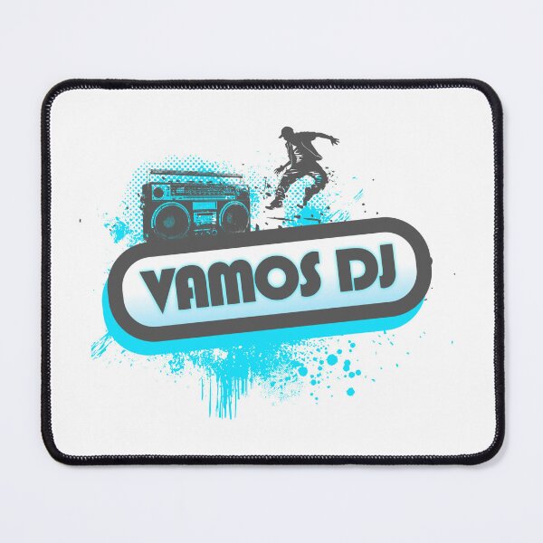 Item preview, Frutiger Metro banner graffiti: Vamos DJ Boombox Splash designed and sold by Pics'Elle Creations.