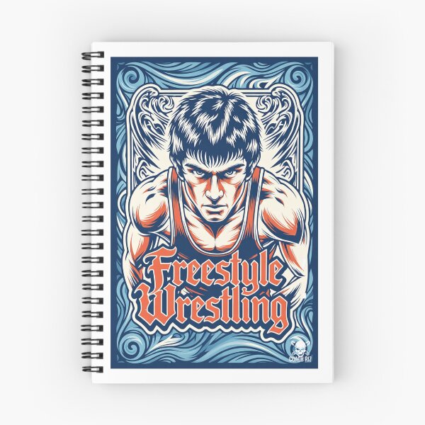 Item preview, Intense Freestyle Wrestler Stare-Down - Wrestling Art designed and sold by Coach-Riz.