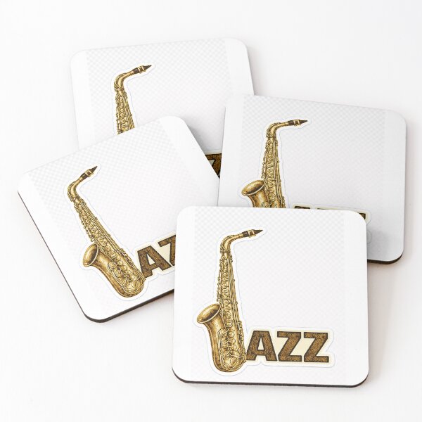 Item preview, Vintage Jazz Saxophone Design – Classic Music Instrument Art for Jazz Lovers and Musicians designed and sold by art2print.