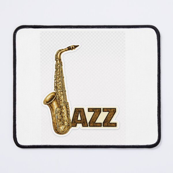 Item preview, Vintage Jazz Saxophone Design – Classic Music Instrument Art for Jazz Lovers and Musicians designed and sold by art2print.