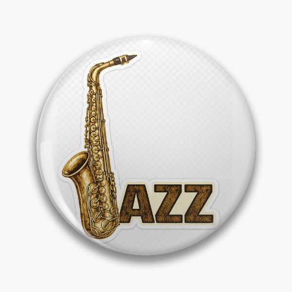 Item preview, Vintage Jazz Saxophone Design – Classic Music Instrument Art for Jazz Lovers and Musicians designed and sold by art2print.