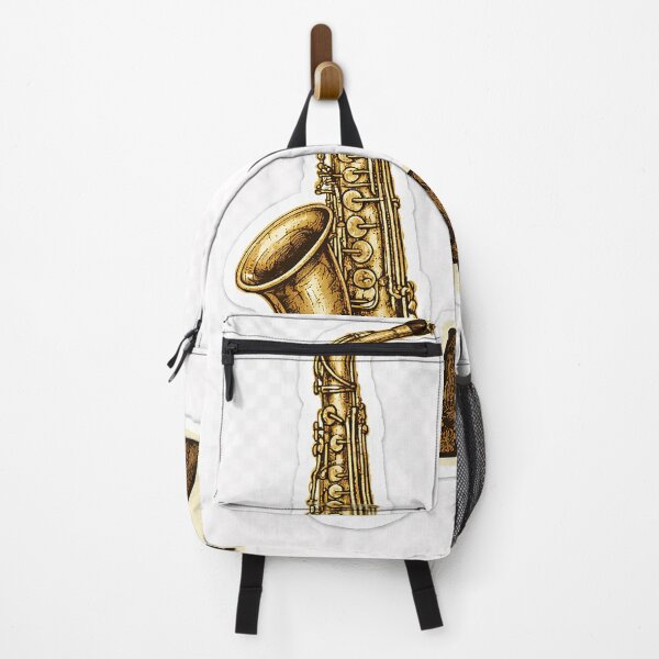 Item preview, Vintage Jazz Saxophone Design – Classic Music Instrument Art for Jazz Lovers and Musicians designed and sold by art2print.