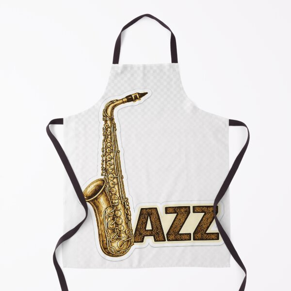 Item preview, Vintage Jazz Saxophone Design – Classic Music Instrument Art for Jazz Lovers and Musicians designed and sold by art2print.