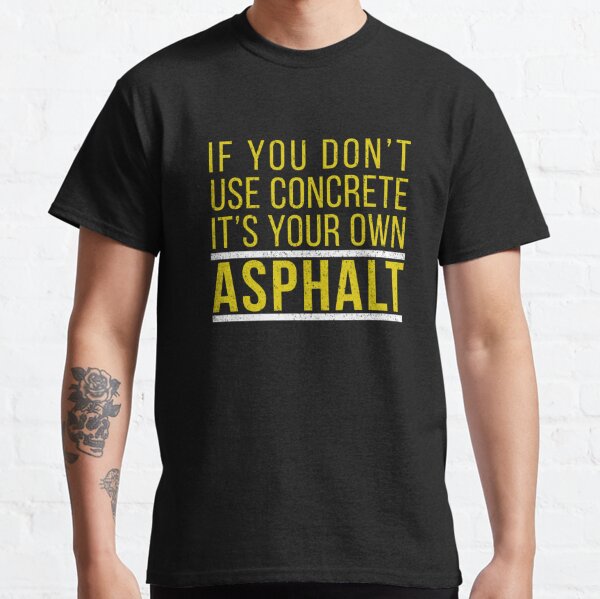 asphalt color t shirt