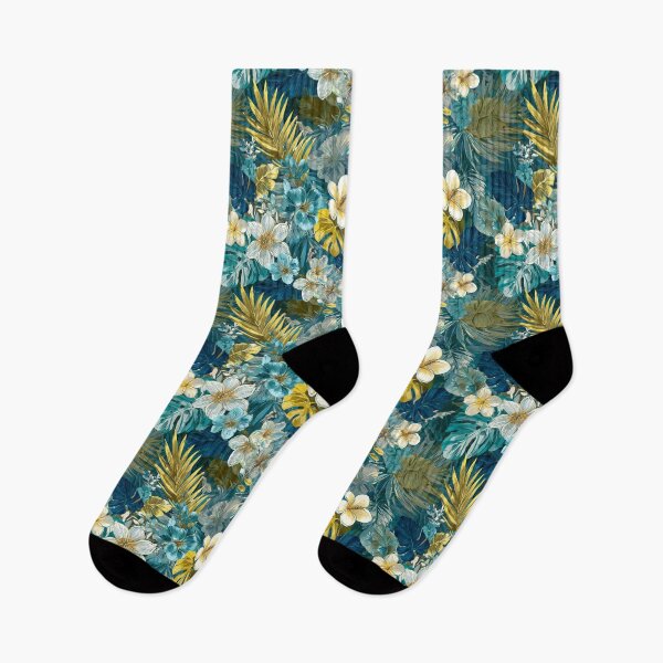Item preview, Edgy Tropical Floral Texture  - Botanical Garden Pattern  - Baptism Gifts designed and sold by RoyalStarsPatts.