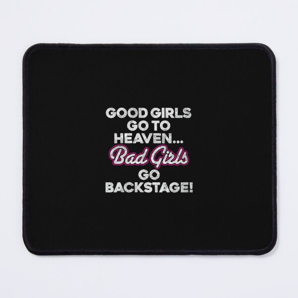 Item preview, Womens GOOD GIRLS GO TO HEAVEN BAD GIRLS GO BACKSTAGE rock groupie designed and sold by NatalieCWilk.