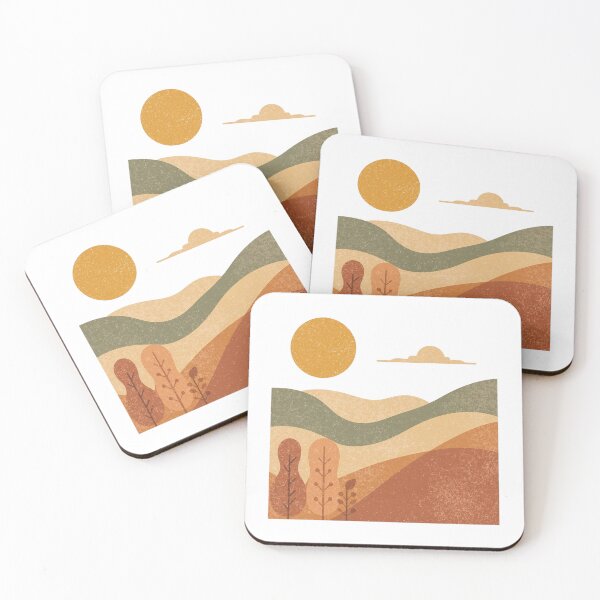 Item preview, Retro Nature Aesthetic – Stay Grounded | 90s Y2K Sunset (Cream Version) designed and sold by FindYouByZ.