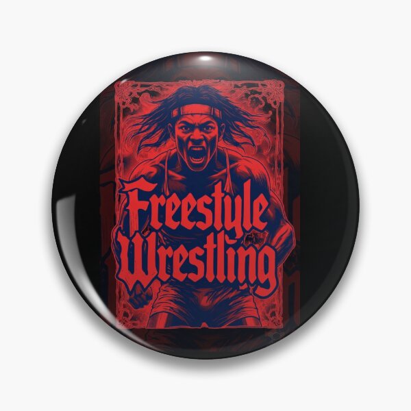 Item preview, Fierce Freestyle Wrestler Roar - Wrestling Art designed and sold by Coach-Riz.