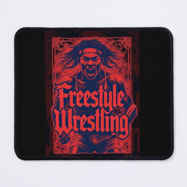 Item preview, Fierce Freestyle Wrestler Roar - Wrestling Art designed and sold by Coach-Riz.