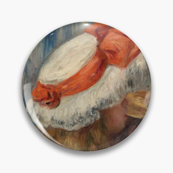 Item preview, Girls With Hats Jeunes Filles Aux Chapeaux by Pierre-Auguste Renoir: Impressionist Fine Art Print designed and sold by artofuniverse.