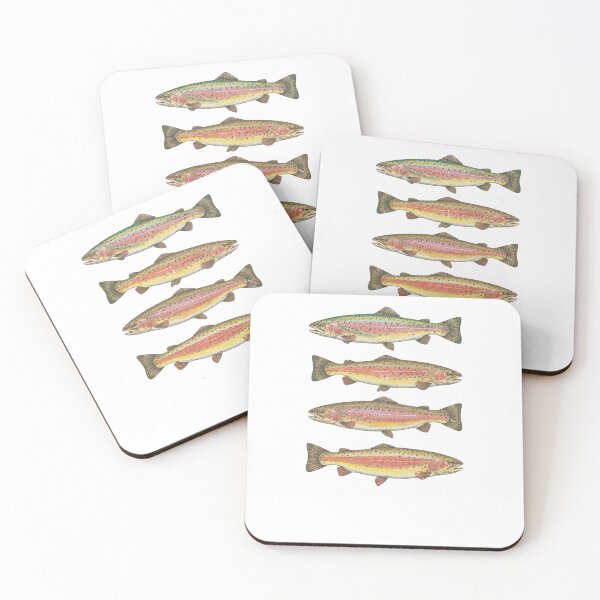 Item preview, Vintage Trout Fish designed and sold by krystalRomanart.