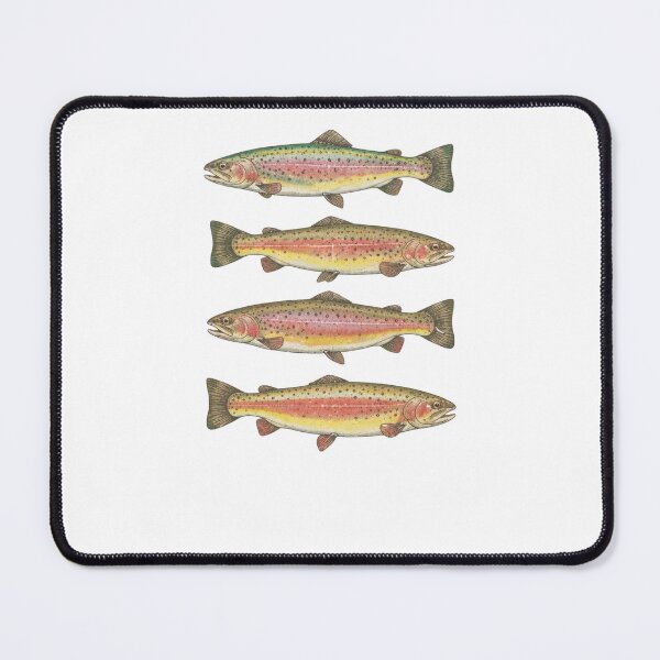 Item preview, Vintage Trout Fish designed and sold by krystalRomanart.