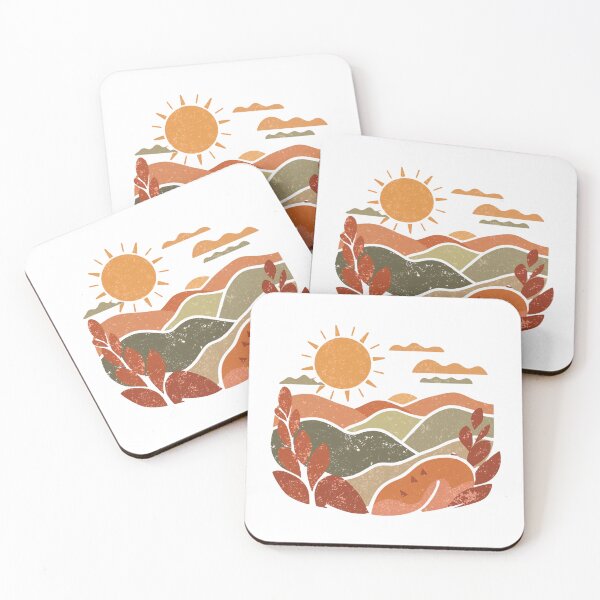 Item preview, Retro Nature Aesthetic – Stay Grounded | 90s Y2K Sunset Minimalist Design designed and sold by FindYouByZ.