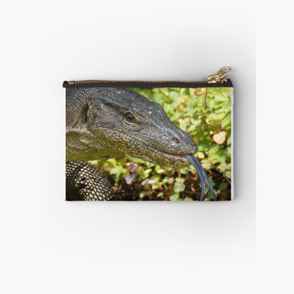Item preview, Monitor Lizard Tongue Close-Up – Exotic Reptile Wildlife Photography designed and sold by WildFrameNature.