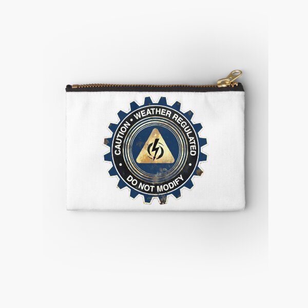 Item preview, Industrial Weather Station Gear Decal designed and sold by octozap.