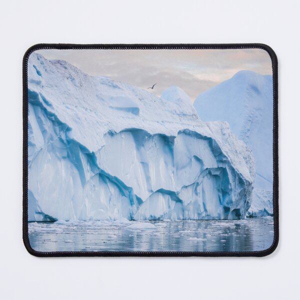 Item preview, Greenlandic Iceberg Under Cloudy Sky designed and sold by PhotoArt by Joan Carroll.