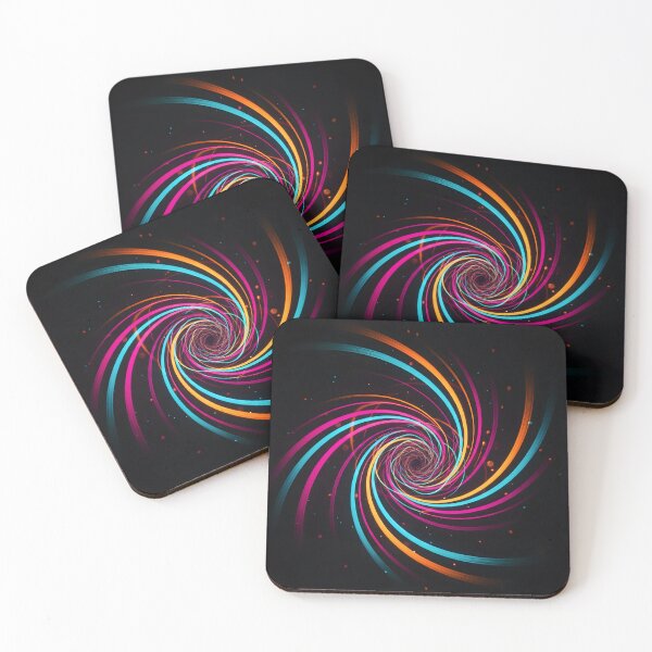 Item preview, Cyber Vortex: Neon Spiral Dream designed and sold by ZETORA Studio.