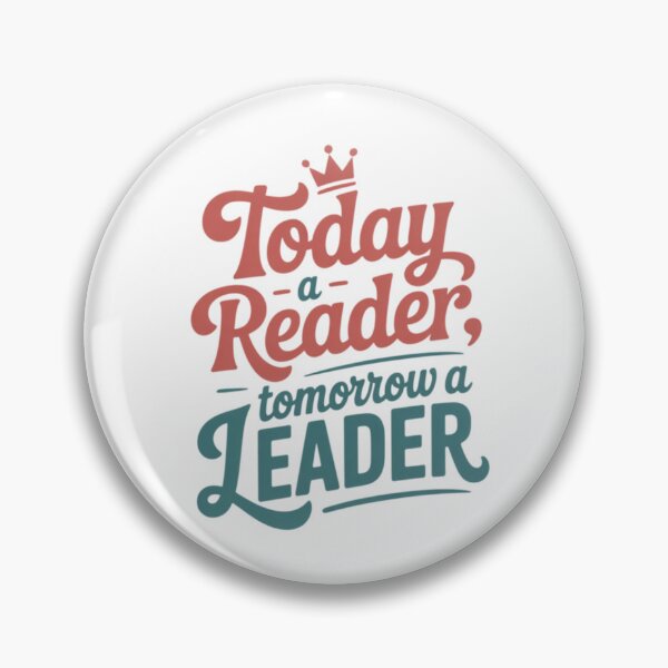 Item preview, Today a reader, tomorrow a leader motivational quote designed and sold by CleanDecor.