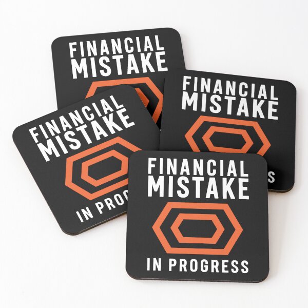 Item preview, Financial Mistake in Progress designed and sold by SignumShop.