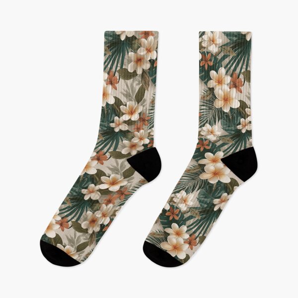 Item preview, Stunning Tropical Floral  - Birth Flower Motif  - Christmas Gift Ideas designed and sold by RoyalStarsPatts.