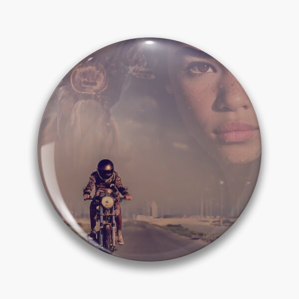 Item preview, Surreal Rider – Cinematic Motorcycle Dream Scene designed and sold by AuraloomAtelier.