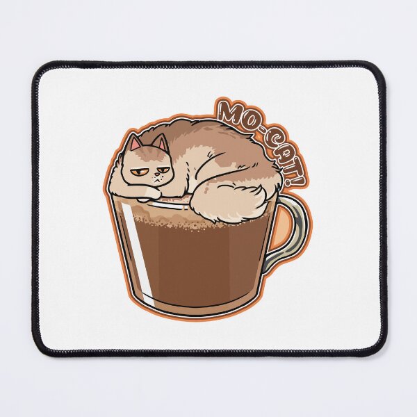 Item preview, Mo-Cat Funny Fluffy Cat on Coffee Mug designed and sold by dmladero.