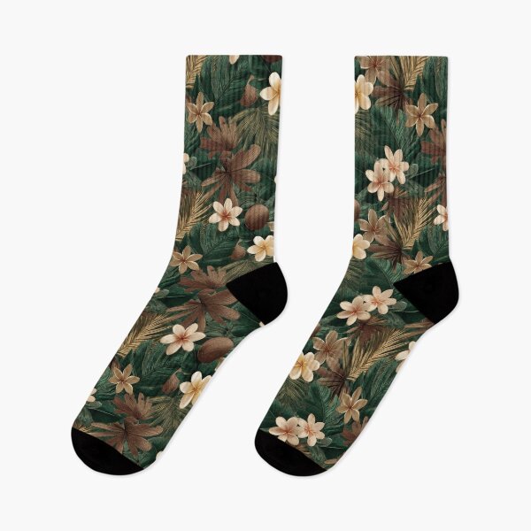 Item preview, Fresh Tropical Flower Print  - Botanical Garden Pattern  - Gifts For Grandma designed and sold by RoyalStarsPatts.