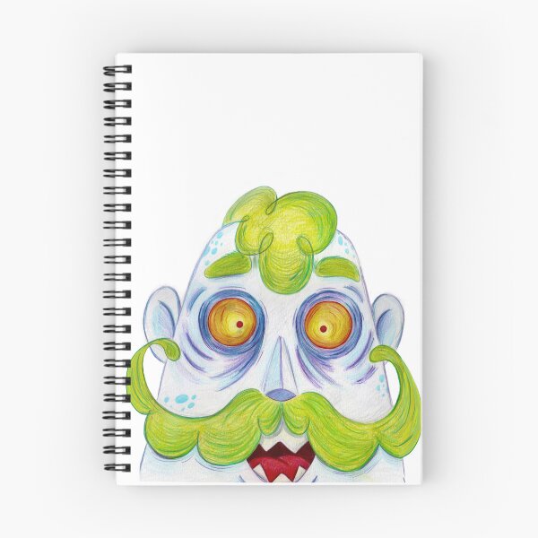 Item preview, Funny Mustache Monster Portrait designed and sold by sankura.