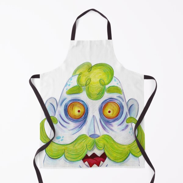 Item preview, Funny Mustache Monster Portrait designed and sold by sankura.
