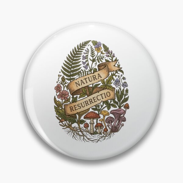 Item preview, Natura Resurrectio - Celestial Botanical Egg & Wildlife Guardian designed and sold by MiaStyleStudio.