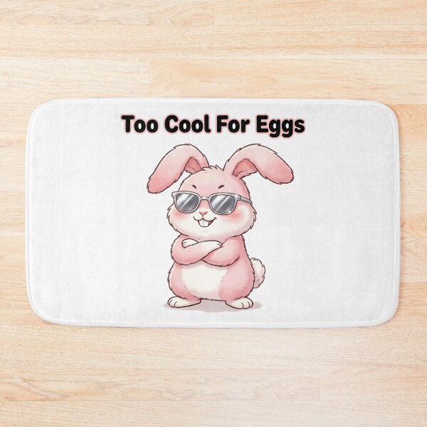 Item preview, funny easter Too Cool For Eggs designed and sold by Uglyandcute.
