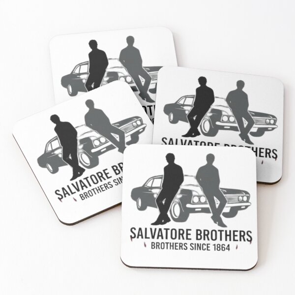 Item preview, Salvatore Brothers since 1864 Sticker – Mystic Falls Vampire Brothers Decal – TVD Merch designed and sold by taylortails.