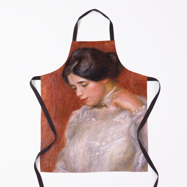 Item preview, Graziella by Pierre-Auguste Renoir: Warm Impressionist Portrait Poster designed and sold by artofuniverse.
