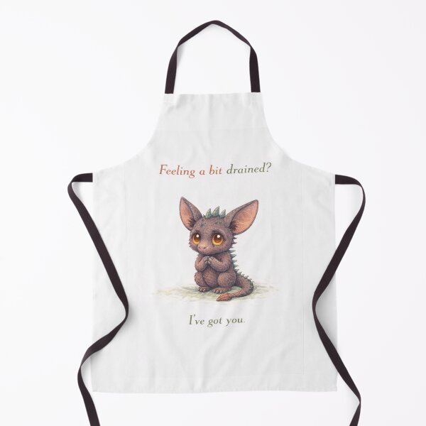 Item preview, L’il Chupacabra – Feeling a Bit Drained? Cute Support Card designed and sold by Haunted House of Cards.