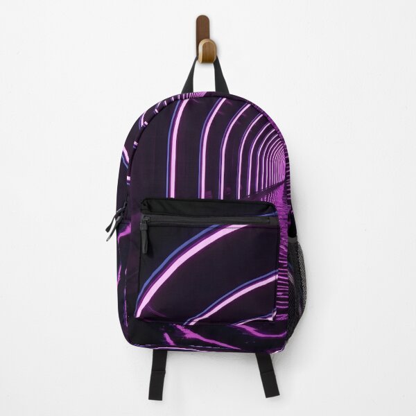 Item preview, Neon Infinity Arches: Purple Retro Portal designed and sold by ZETORA Studio.