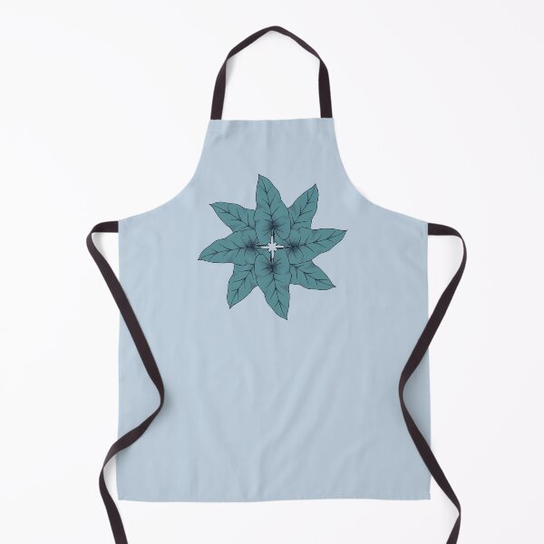Item preview, Calla Lily Leaves in Blue designed and sold by Renai Petty.